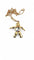 Collier Collier Chopard Happy clown or jaune 58 Facettes