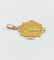 Pendentif Médaille religieuse Art Nouveau or rose et jaune Vierge Marie (circa 1917) 58 Facettes B01004