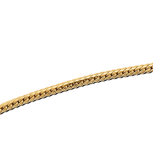 Collier Collier Or jaune - Cabochon saphir et diamants 58 Facettes 1.0000349/1