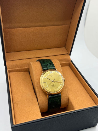 Montre Longines Flagship 3407 Automatique Or 18K 58 Facettes