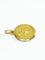 Pendentif Médaille Zodiaque Vierge Or 58 Facettes