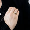 Bague 54 Bague jonc or jaune et diamant 58 Facettes LF16