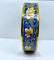Bracelet HERMÈS - bracelet en métal doré et émail 58 Facettes AB657