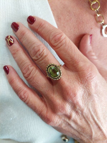 BAGUE ART-NOUVEAU 58 Facettes 095621