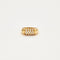 Bague or jaune et diamants