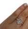 Bague 50 Bague marquise or blanc et diamants 58 Facettes 250175