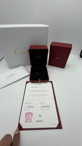 Boucles d'oreilles CARTIER - Mono Boucle Love Or 58 Facettes 096332231317