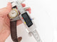 Montre vintage montre HERMES captain nemo quartz 32 mm en or & acier 58 Facettes 266233