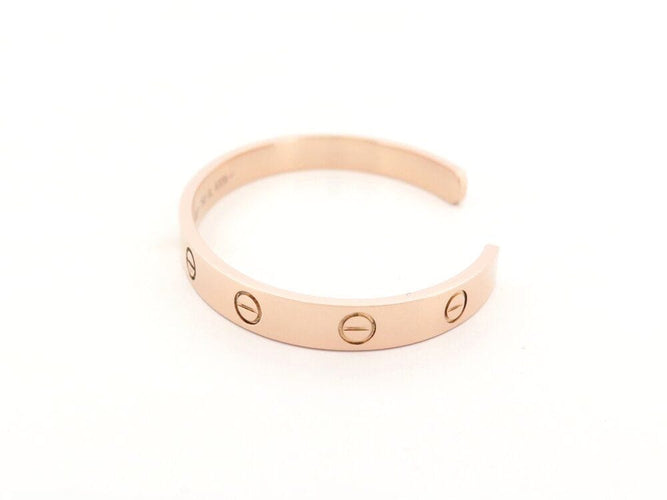 Bracelet bracelet CARTIER love jonc ouvert classique or rose 18k 25.2gr 58 Facettes 265999