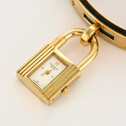 Montre HERMES - Kelly - Montre plaqué or 58 Facettes 250181