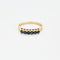 Bague 55 Demi Alliance Saphir 58 Facettes