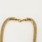 Collier Collier à maille tubogaz en or jaune et diamants 58 Facettes NAR0567