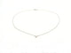 Collier collier VANRYCKE valentine en or blanc 18k diamant solitaire 58 Facettes 266428