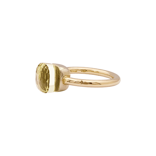Bague 51 Bague Pomellato, "Nudo", petit modèle, quartz citron. 58 Facettes 34805