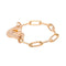 Bague 54 Dinh Van Bague Menottes Or rose 58 Facettes 4098672RV