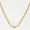 Collier Chaine Gourmette 58 Facettes LP689-LP690