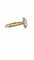 Bague 49 Solitaire en or jaune et diamants avec certificat GIA 58 Facettes