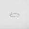 Bague 54 Solitaire en or blanc diamant 58 Facettes 3121288