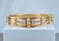 Bracelet Bracelet jonc en or 18 carats et perles fines . Epoque Napoléon III 58 Facettes AB602