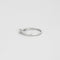 Bague 53 Solitaire or blanc diamant 58 Facettes 3121258