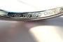 Bague 57 Bague or blanc et améthyste, monture CARTIER 58 Facettes 227347