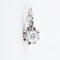 Boucles d'oreilles Dormeuses Diamants Or Blanc 58 Facettes