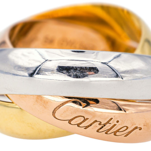 Bague 54 Cartier  Bague  Trinity Or jaune, Or blanc, Or rose 58 Facettes 4434644RV