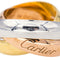 Bague 54 Cartier  Bague  Trinity Or jaune, Or blanc, Or rose 58 Facettes 4434644RV