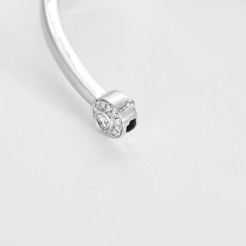 Bracelet Bracelet or blanc et diamants 58 Facettes
