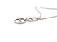 Collier collier HERMES pendentif azur pm chaine d'ancre en argent boite 58 Facettes 267569