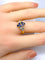 Bague 51 Mauboussin - Bague en or jaune 18 carats et saphirs et diamants 58 Facettes AB670