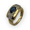 Bague 58 Bague saphir et pavage diamants 58 Facettes 149053467