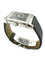 Montre JEAGER-LECOULTRE. Montre de dame Reverso Duetto acier 58 Facettes