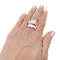 Bague 54 Bague CARTIER, "Lakarda", or blanc, diamants. 58 Facettes 34621