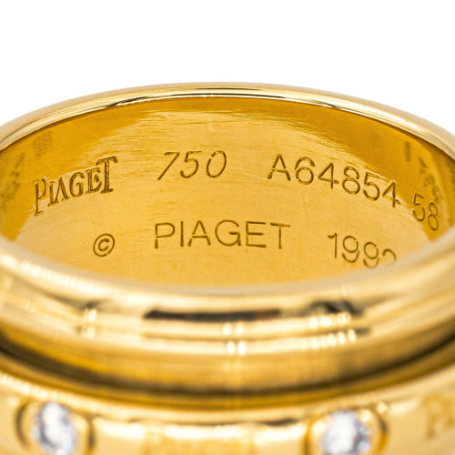 Bague 58 Piaget  Bague Possession Or jaune Diamant 58 Facettes 4445911CN