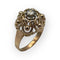 Bague 54 Bague ancienne or rose et diamant 58 Facettes 149057356