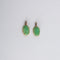 Boucles d'oreilles Boucles d Oreille Jade Diamants 58 Facettes