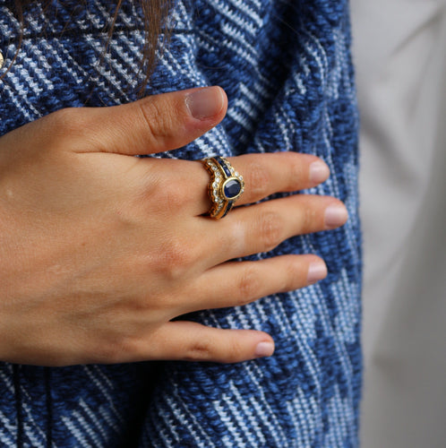 Bague 54 Bague Saphirs Et Diamants 58 Facettes 500