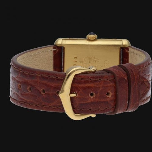 Montre Cartier Montre Tank Vermeil 58 Facettes MT42245