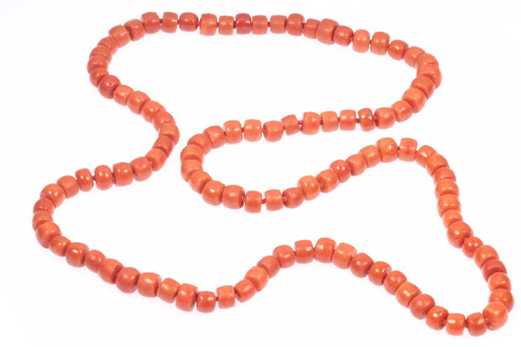 Collier Échos de l'Éveil : Collier de Corail Sanglant 58 Facettes 19262-0321