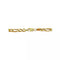 Collier Collier maille figaro or jaune 58 Facettes 330071220