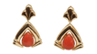 Boucles d'oreilles Boucles d'oreilles  en or jaune et corail 58 Facettes 29894
