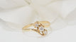 Bague 58 Bague Trilogie En Or Jaune Et Diamants 58 Facettes 32192