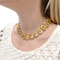 Collier Collier or jaune et citrines. 58 Facettes 34695