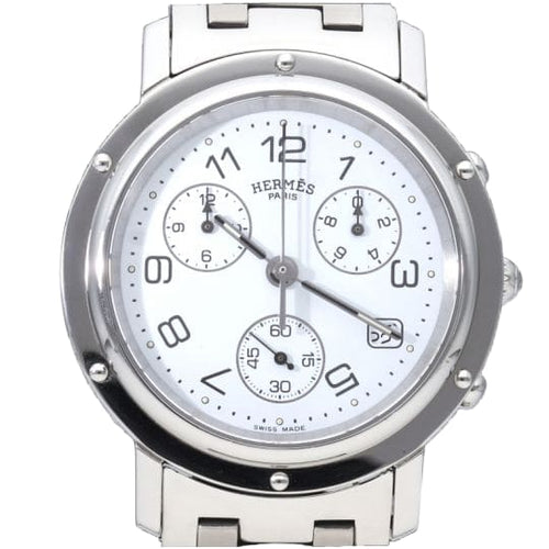 Montre Hermes Montre Clipper Chronograph 58 Facettes MT41659