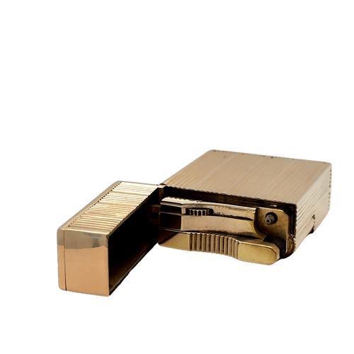 Briquet Vintage Or jaune - Collab Cartier & Dupont 58 Facettes 1.0000476/1