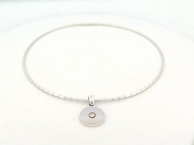 Collier CARTIER - Collier Amulette Vintage Or Blanc 58 Facettes 266162
