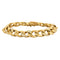 CARTIER x GEORGES LENFANT - BERGAME - Rare Bracelet en or jaune et diamants
