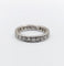 Alliance américaine Art Déco Platine et 0,66 carats de diamants 58 Facettes A06233
