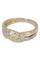 Bague 51 Bague moderne entrelacée diamants 58 Facettes 086781